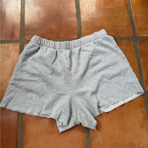 Aerie Light Gray Athletic Shorts